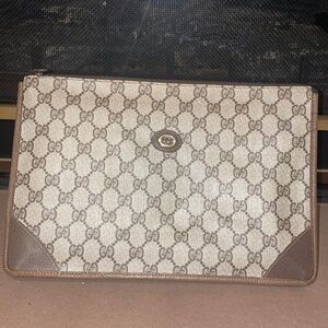 Gucci Gg PVC Clutch